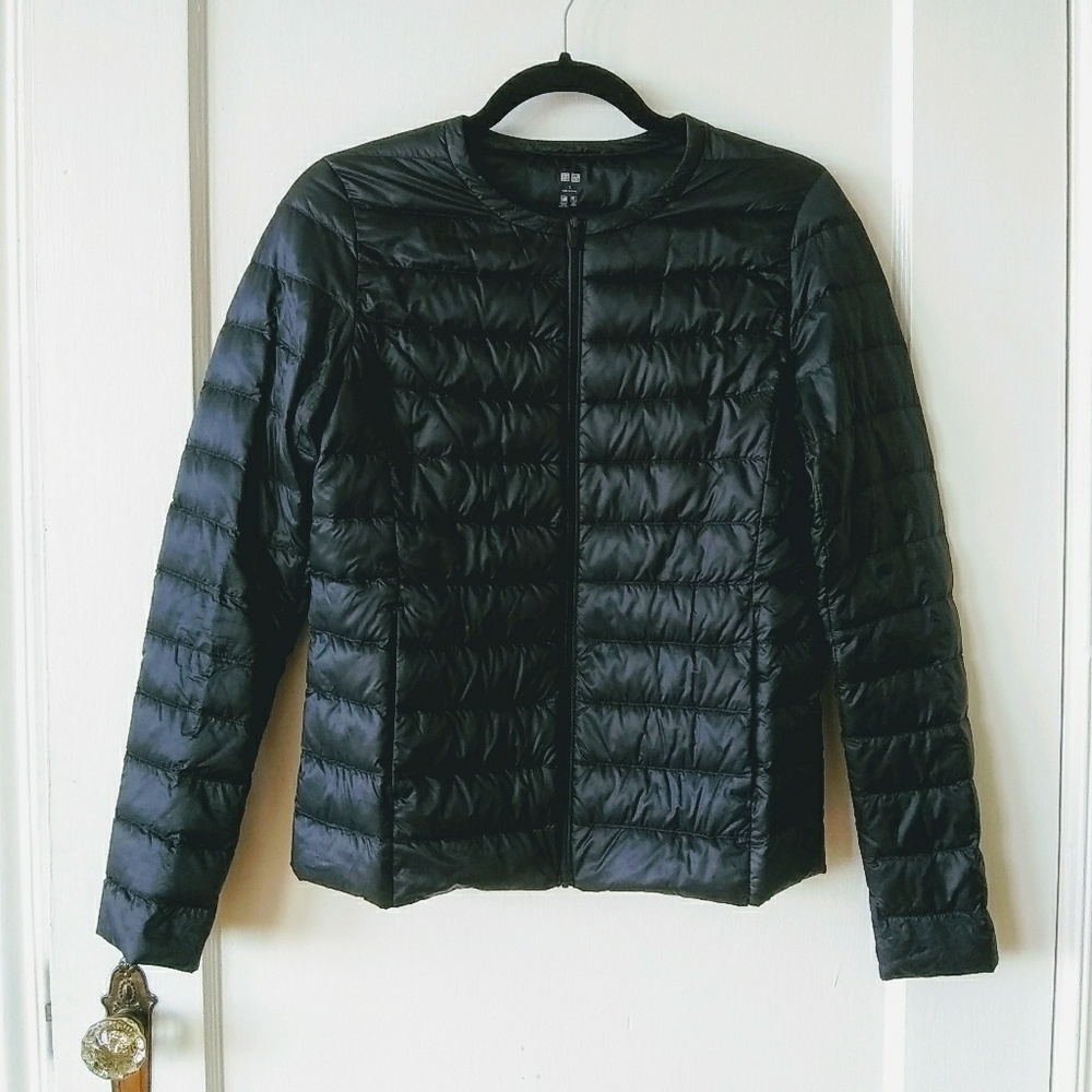 Uniqlo Black Ultra Light Down Compact Jacket , S